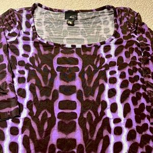 Just Cavalli rayon leopard shirt